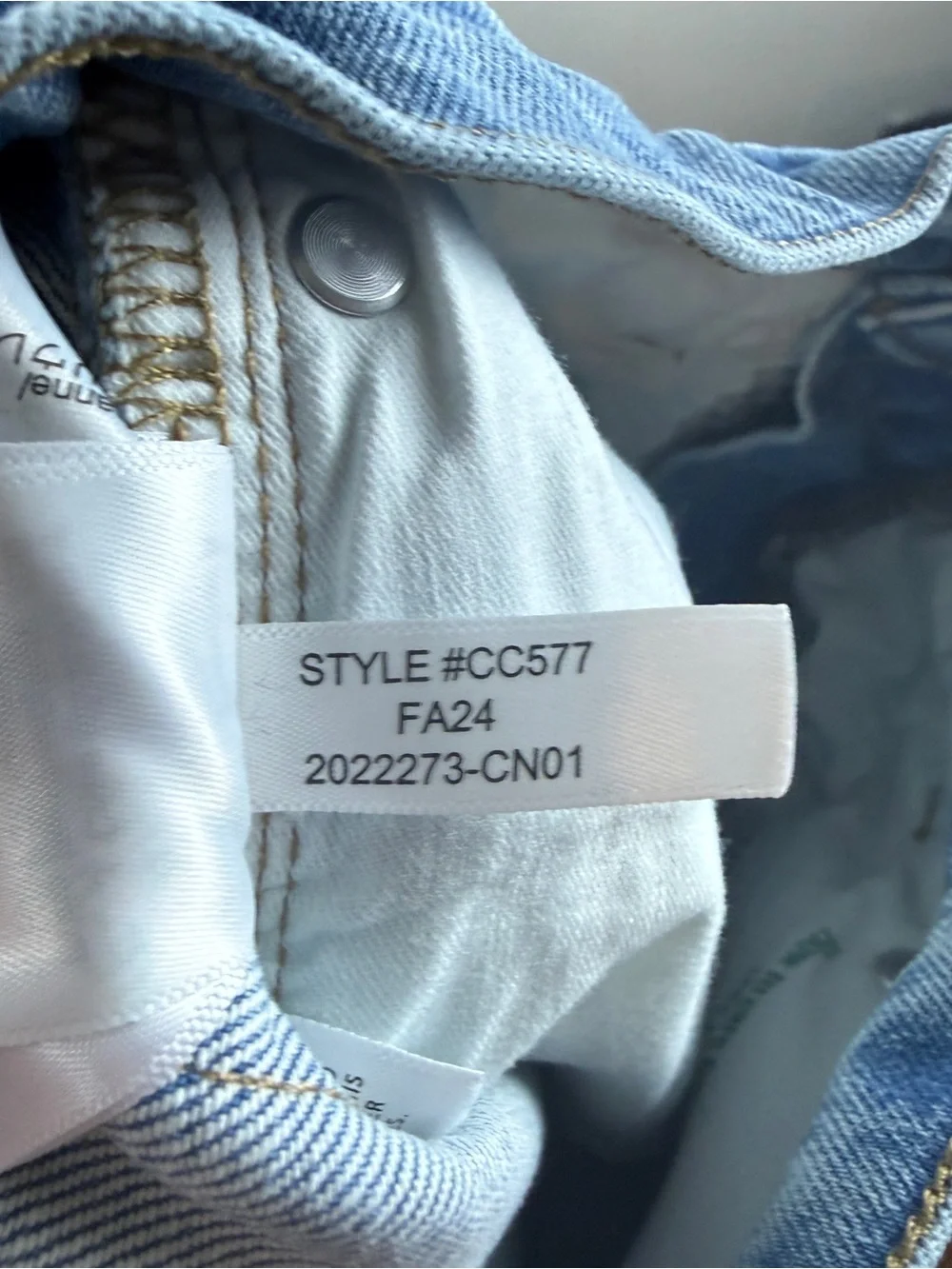 J. Crew High-rise slim-wide jean in 1996 semi-stretch